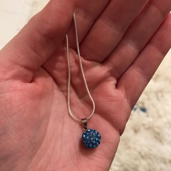 NIB Blue Rhinestone Jewelry Set - Picture 8 of 8